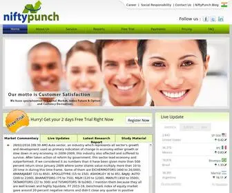 Niftypunch.com(Nifty tips provider) Screenshot