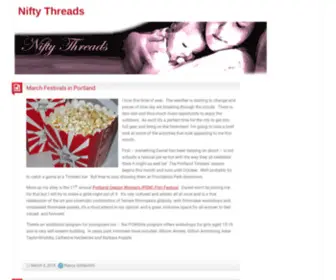 Niftythreads.com(Nifty Threads) Screenshot