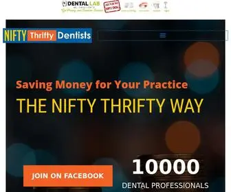 Niftythriftydentists.com(Home) Screenshot