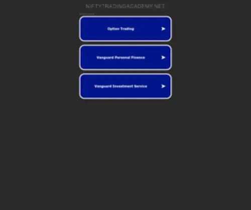 Niftytradingacademy.net(NTA) Screenshot