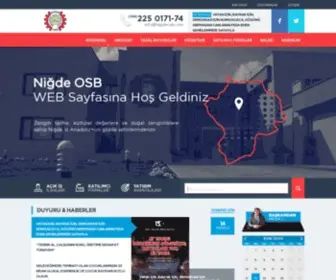 Nigdeosb.com(Niğde) Screenshot