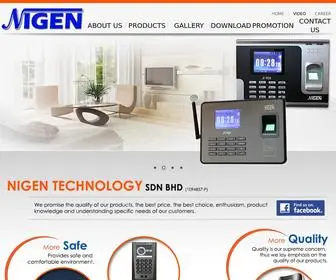 Nigen.com.my(Door Access System Supplier Kuala Lumpur) Screenshot