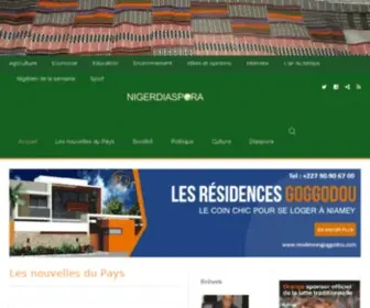 Nigerdiaspora.com(Niger) Screenshot