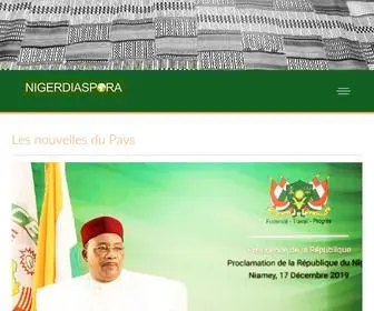 Nigerdiaspora.net(Société) Screenshot