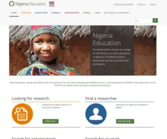 Nigeria-Education.org(Nigeria Education) Screenshot