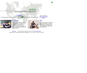 Nigeria-Law.org(Nigeria Law) Screenshot