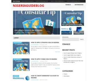 Nigeriaguideblog.xyz(Home of information) Screenshot