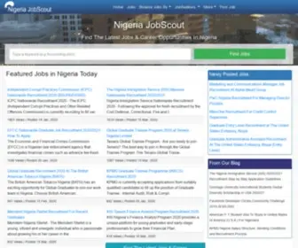 Nigeriajobscout.com(Jobs Oppurtunities in Nigeria) Screenshot