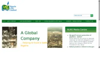Nigerialng.com(Nigeria LNG) Screenshot