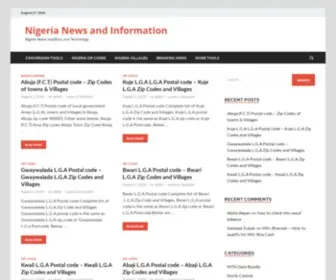 Nigerialocalnews.com(Nigeria News and Information) Screenshot