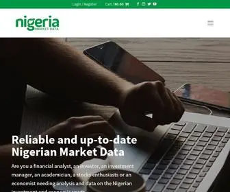 Nigeriamarketdata.com(Nigerian Market Data) Screenshot