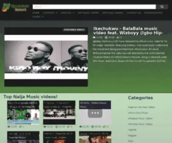 Nigeriamusicnetwork.com(Network for Nigerian Music) Screenshot