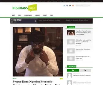 Nigerianstalk.org(NigeriansTalk) Screenshot