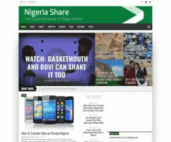 Nigeriashare.com(The Essential Guide to Naija Online) Screenshot