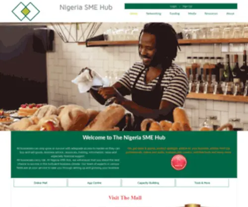 Nigeriasmehub.com(Nigeria SME Hub) Screenshot