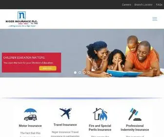 Nigerinsurance.com(Niger Insurance Plc) Screenshot