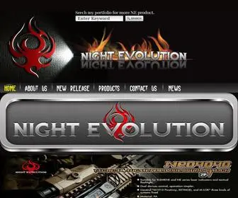 Night-Evolution.com(Night Evolution) Screenshot