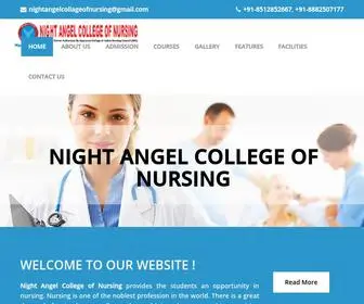 Nightangelcollegeofnursing.com(Night Angel College of Nursing) Screenshot