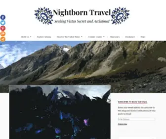 Nightborntravel.com(Nightborn Travel) Screenshot