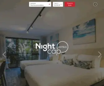 Nightcaphotels.com.au(Nightcap Hotels) Screenshot