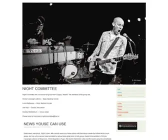 Nightcommittee.com(Night Committee) Screenshot