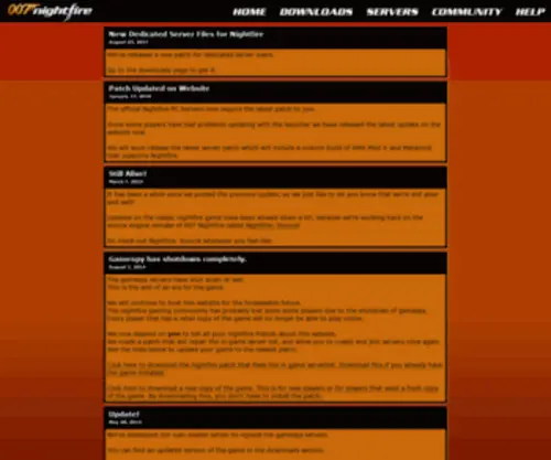 Nightfirepc.com(Download and play 007) Screenshot