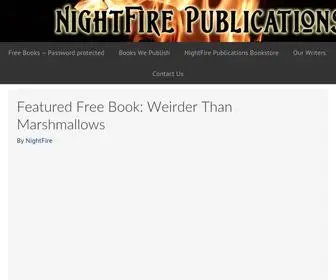 Nightfirepublications.com(Publishing What You Want to Read) Screenshot