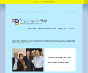 Nightingale-Alan.com(Nightingale-Alan Medical Equipment Services LLC) Screenshot