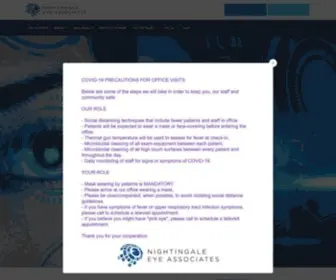 Nightingale-Eyes.com(Nightingale Eye Associates) Screenshot