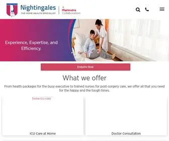 Nightingales.in(World-class healthcare at home) Screenshot
