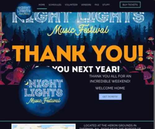 Nightlightsfest.com(Nightlightsfest) Screenshot
