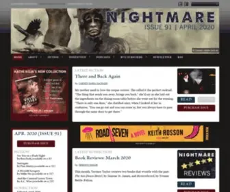 Nightmare-Magazine.com(Nightmare Magazine) Screenshot