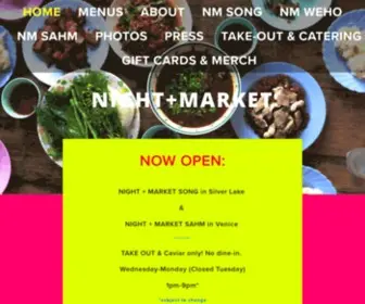 Nightmarketsong.com(NIGHT) Screenshot