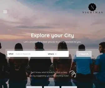 Nightmas.com(Discover the best Clubs) Screenshot