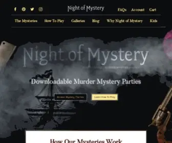 Nightofmystery.com(Night of Mystery) Screenshot