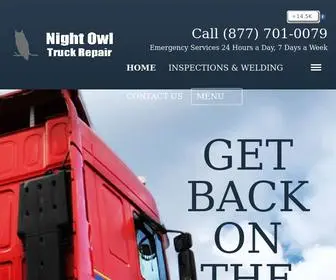 Nightowltruckrepair.com(Truck and Trailer Repairs) Screenshot