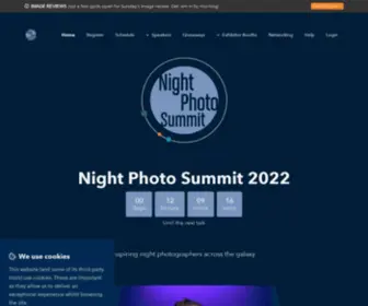 Nightphotosummit.com(Night Photo Summit 2022 by National Parks at Night) Screenshot