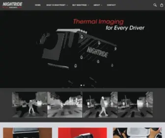 Nightride.io(Thermal Night Vision Camera For Cars) Screenshot