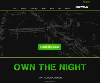 Nightrun.ie(Kinetica Night Run Dublin) Screenshot