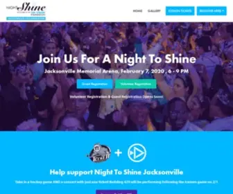 Nighttoshinejax.com(Night To Shine Jacksonville) Screenshot