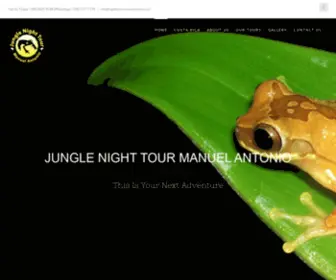 Nighttourmanuelantonio.com(Jungle Night Tour Manuel Antonio) Screenshot