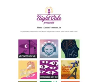 Nightvalepresents.com(NIGHT VALE PRESENTS) Screenshot