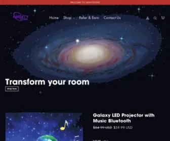 Nightyzone.com(The Original Galaxy LED Star Projector with Bluetooth) Screenshot