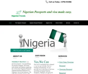 Nigtravels.com(Nigerian Visa) Screenshot