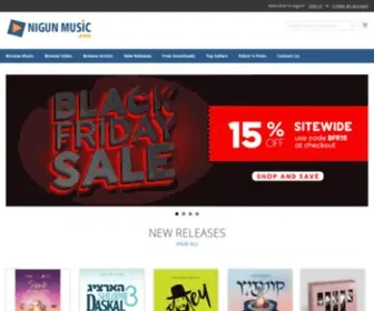 Nigunmusic.com(Nigun Music) Screenshot