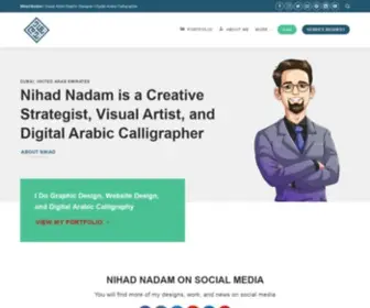 Nihad.me(Nihad Nadam) Screenshot
