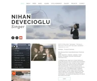 Nihandevecioglu.com(Nihan Devecioglu) Screenshot