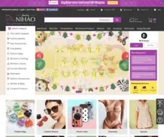 Nihaojewelry.com(Online Wholesale Vendor For Jewelry Shops & Retailers) Screenshot