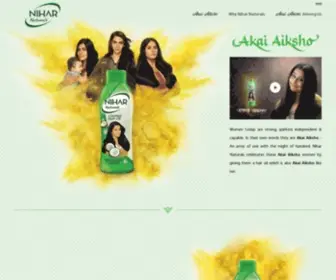 Niharnaturals.com(Nihar Naturals Hair Oil) Screenshot