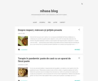 Nihasa.ro(Un blog despre micile plăceri ale vieții) Screenshot
